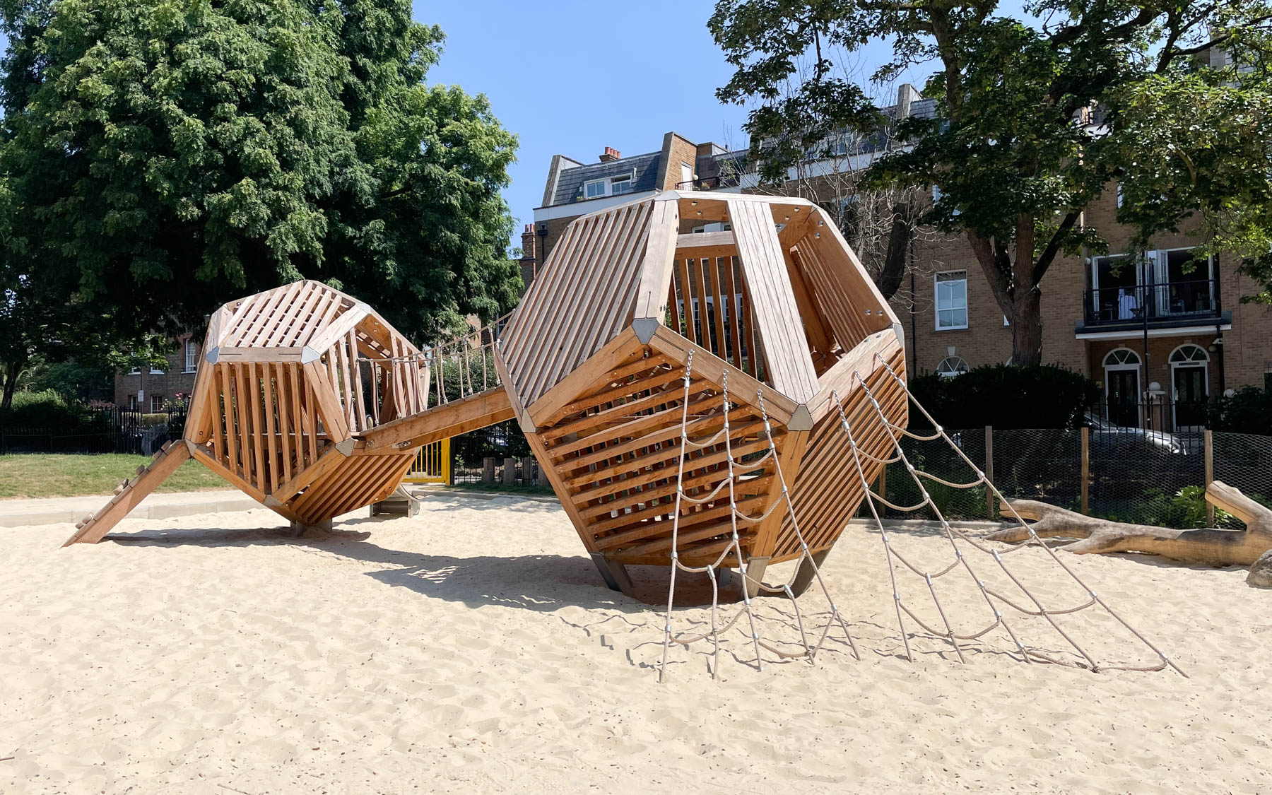 PHOTO PLAY CF.DO .04.1 dodec climbing frame no.4 natural playground equipment 04 1