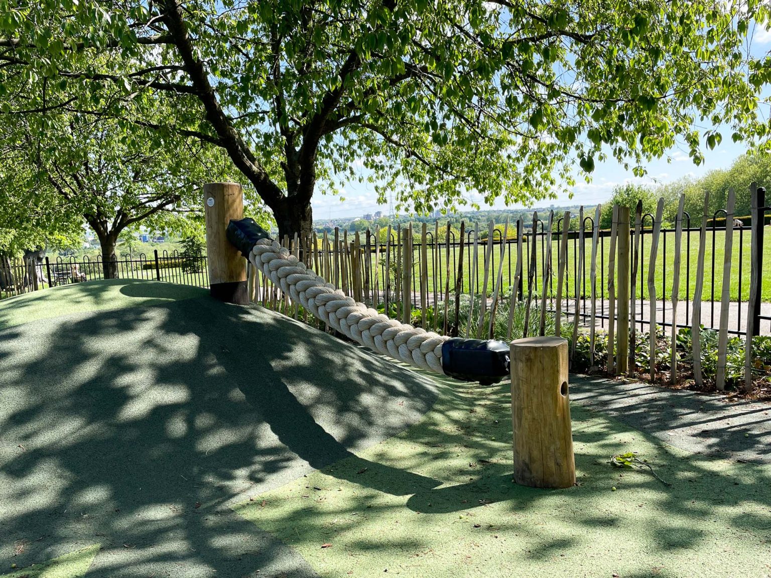 Parallel Ropes Robinia | Playground Equipment