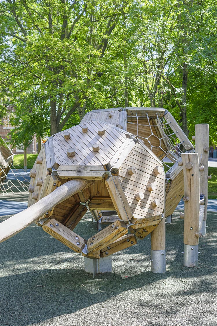 bespoke playground equipment burgess park