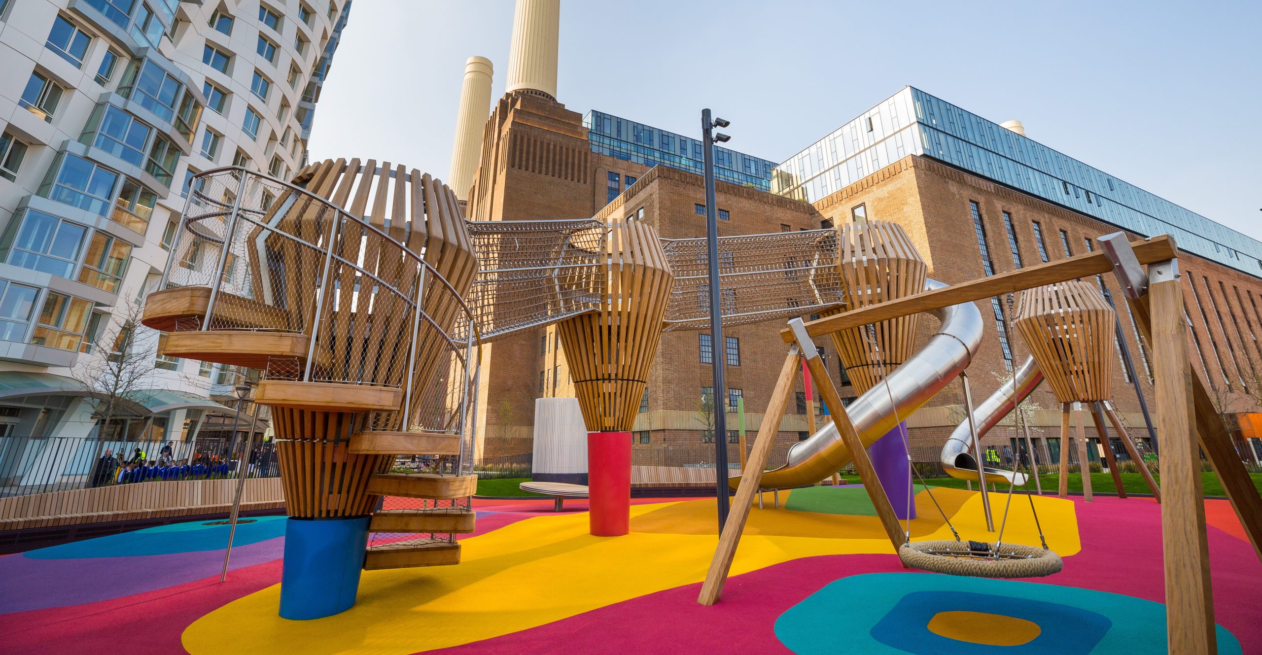 bespoke playground design battersea power station