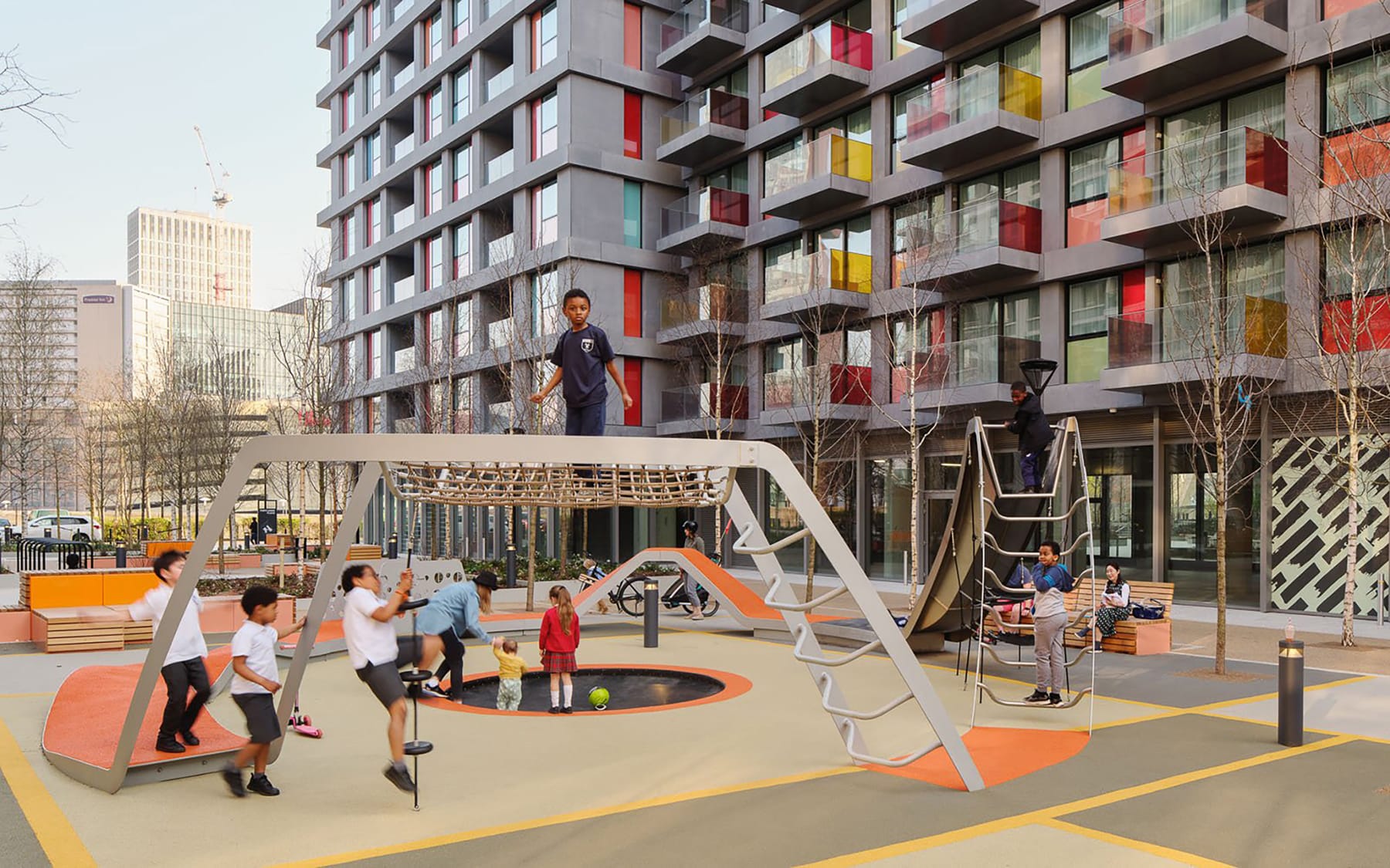 bespoke playground equipment portland place