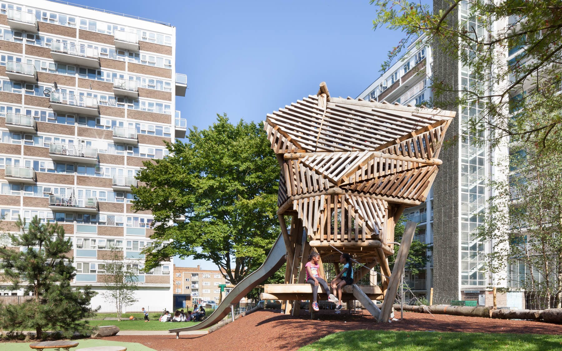 bespoke playground equipment woodhouse park